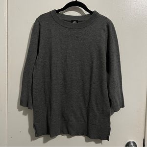 grey knit longsleeve